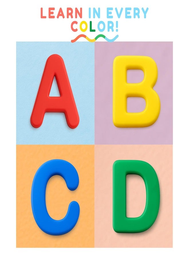 EHR Silicone Alphabet Magnetic Letters and Numbers Set, 36 PCS Educational Multicolor ABC Fridge Magnets - Durable, Fun Learning Toy for Early Childhood - Image 5